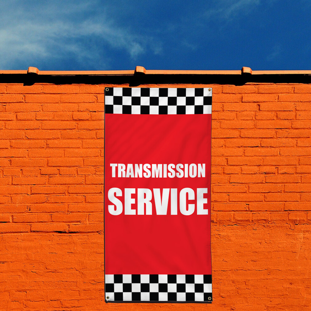 Vertical Vinyl Banner Multiple Sizes Outdoor Weatherproof Industrial Yard Signs