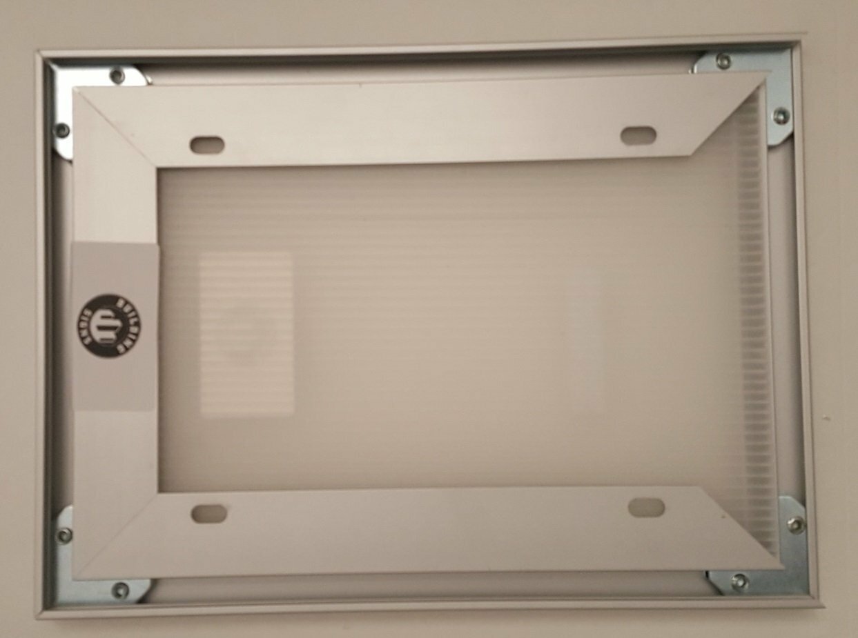 Elevator Inspection Certificate Frame 6 x 9 (Heavy Duty – Aluminum)-REF24-1027