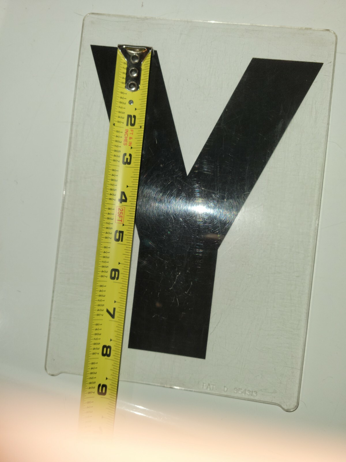 A-Z Alphabet 8” Letter on 10&Prime; PLASTIC MARQUEE LETTERS NUMBER 0-9 Punctuation ⤵️