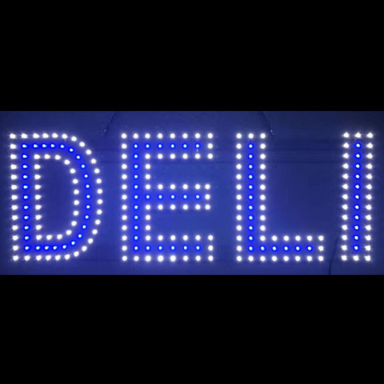 LED COFFEE SIGN (7&Prime;X30&Prime; INCH) – WHITE COLOR