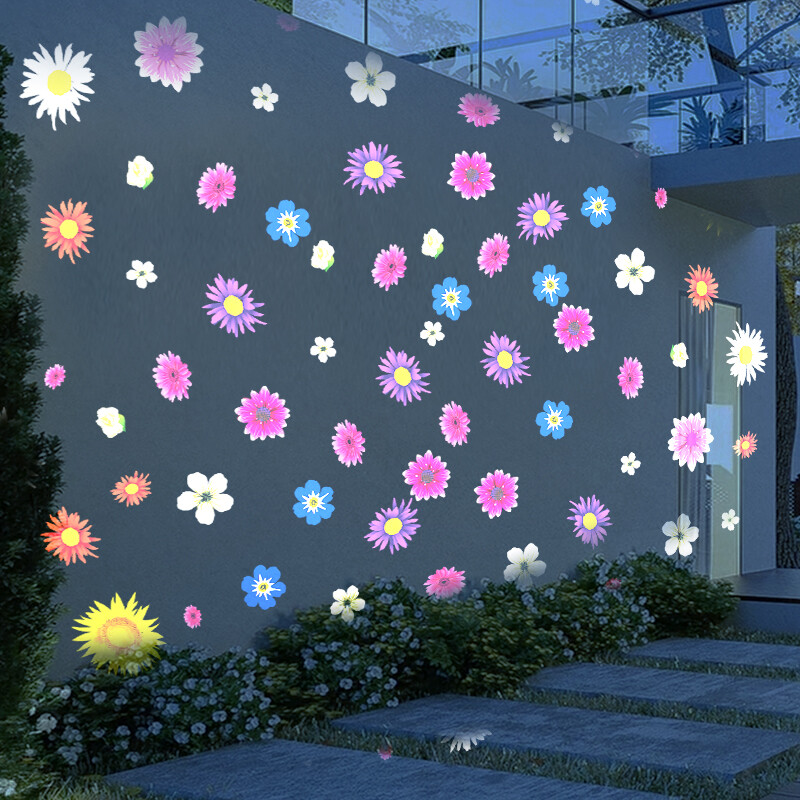 40W-600W Flower Dynamic Effect Pattern Projection Logo Gobo Projector Shop Decor