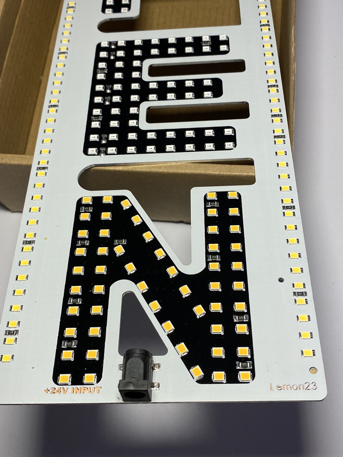 LemonNova Open Sign 15” x 4.25”