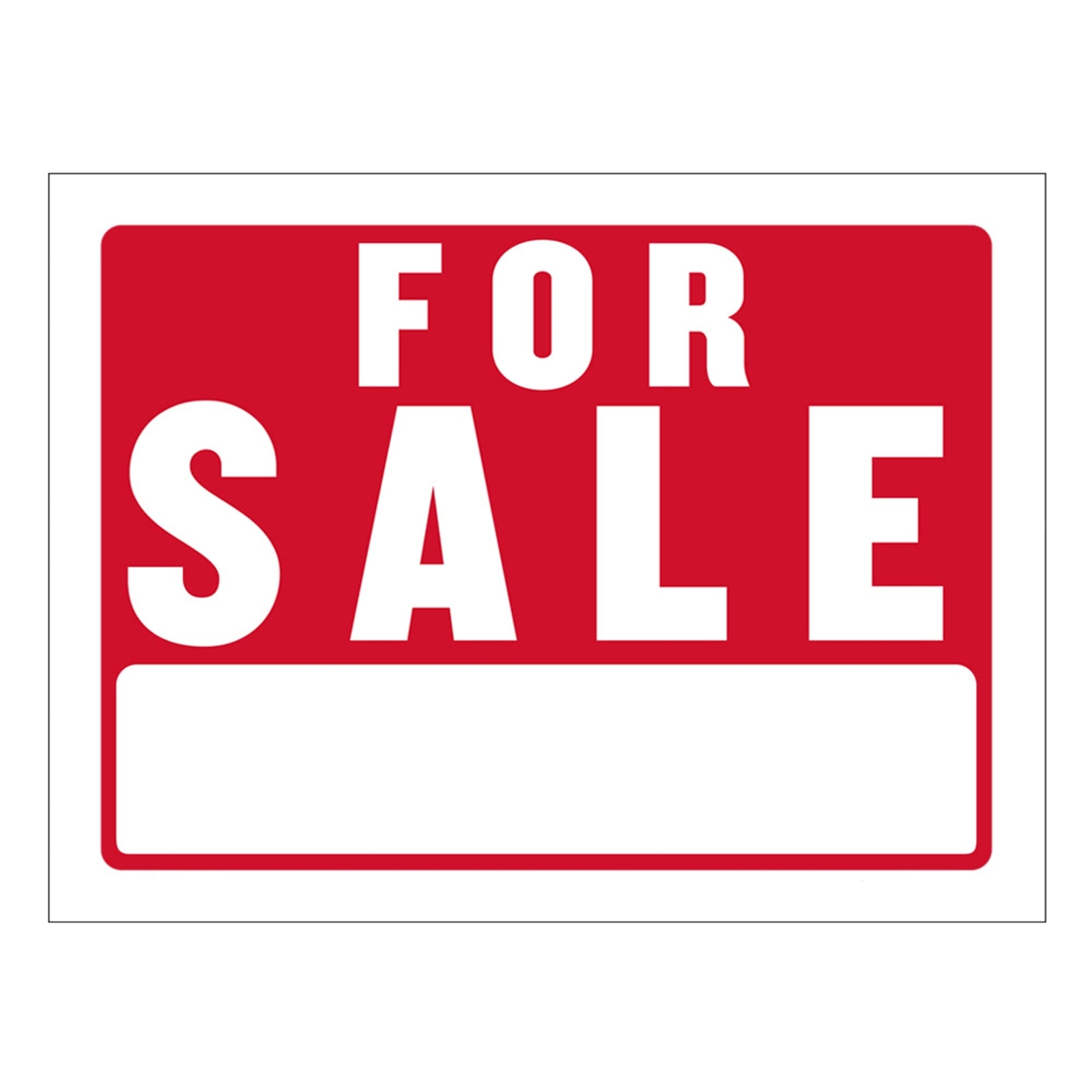 BAZIC 9&Prime; X 12&Prime; for Sale Sign