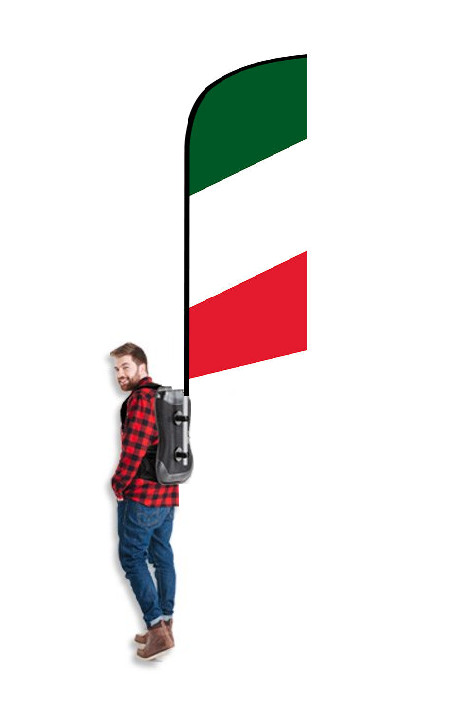 ITALY BACKPACK FLAG
