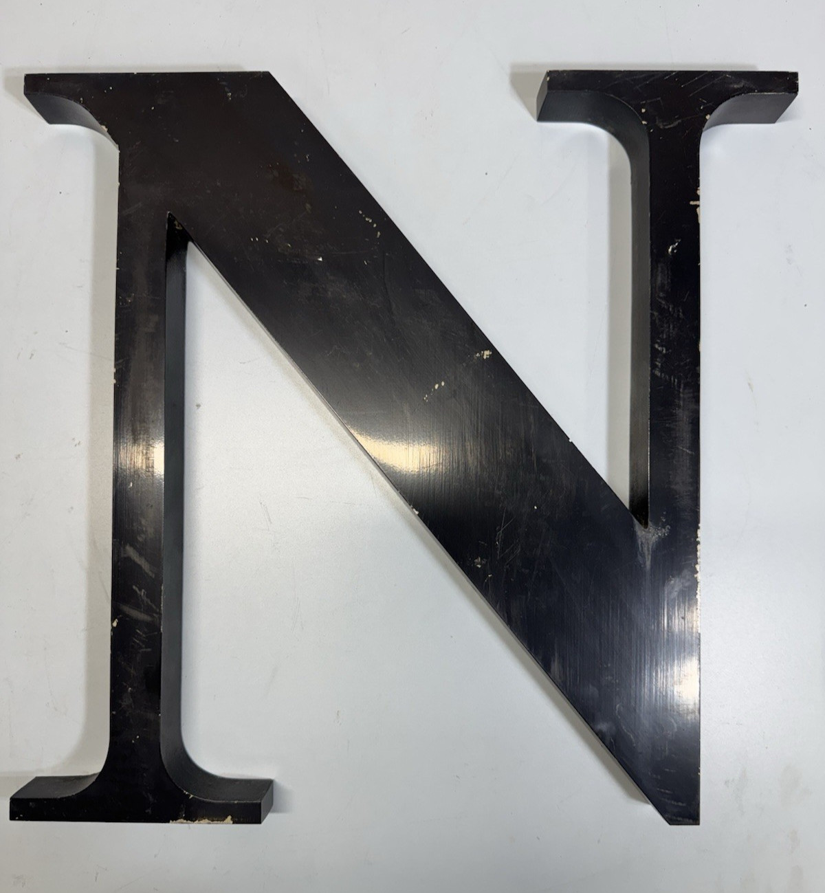 Gemini Inc 15” Cast Aluminum Architectural Letter Sign Black Commercial Letters
