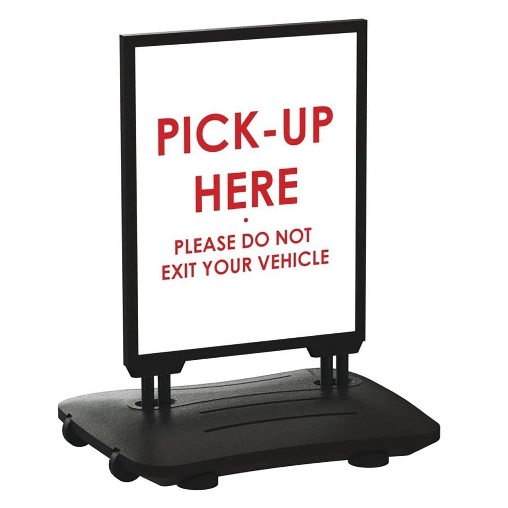 HUBERT® Pick Up Here Sign – 22&Prime;W x 28&Prime;H