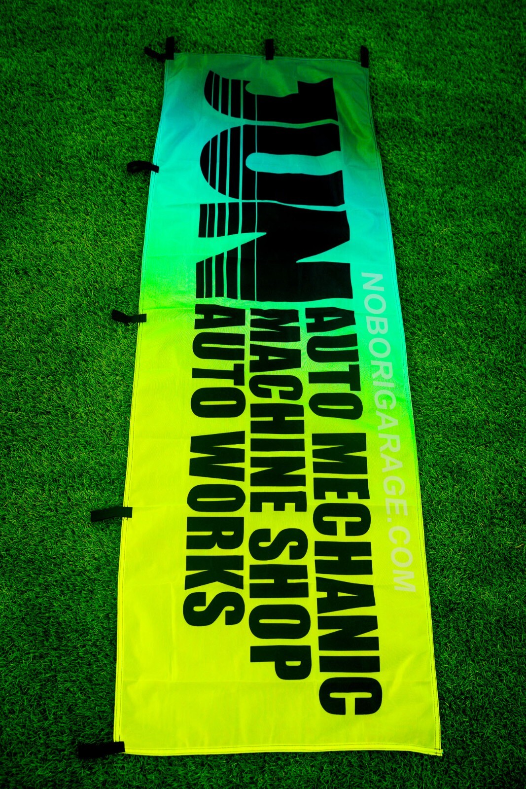 JUN Auto Japan JDM Nobori Banner Flag Garage Sign