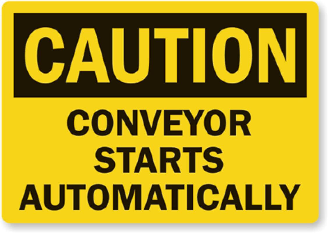 Aluminum Weatherproof Sign Automatic Machine Vinyl 8×12 Inch P00549