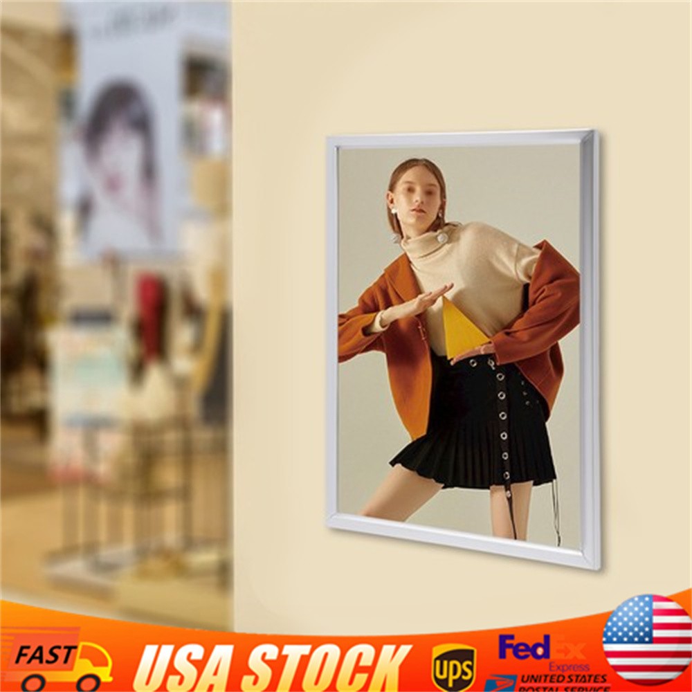 24&Prime;x36&Prime; LED Backlit Poster Frame Art Picture Light Box Advertising Display Frame