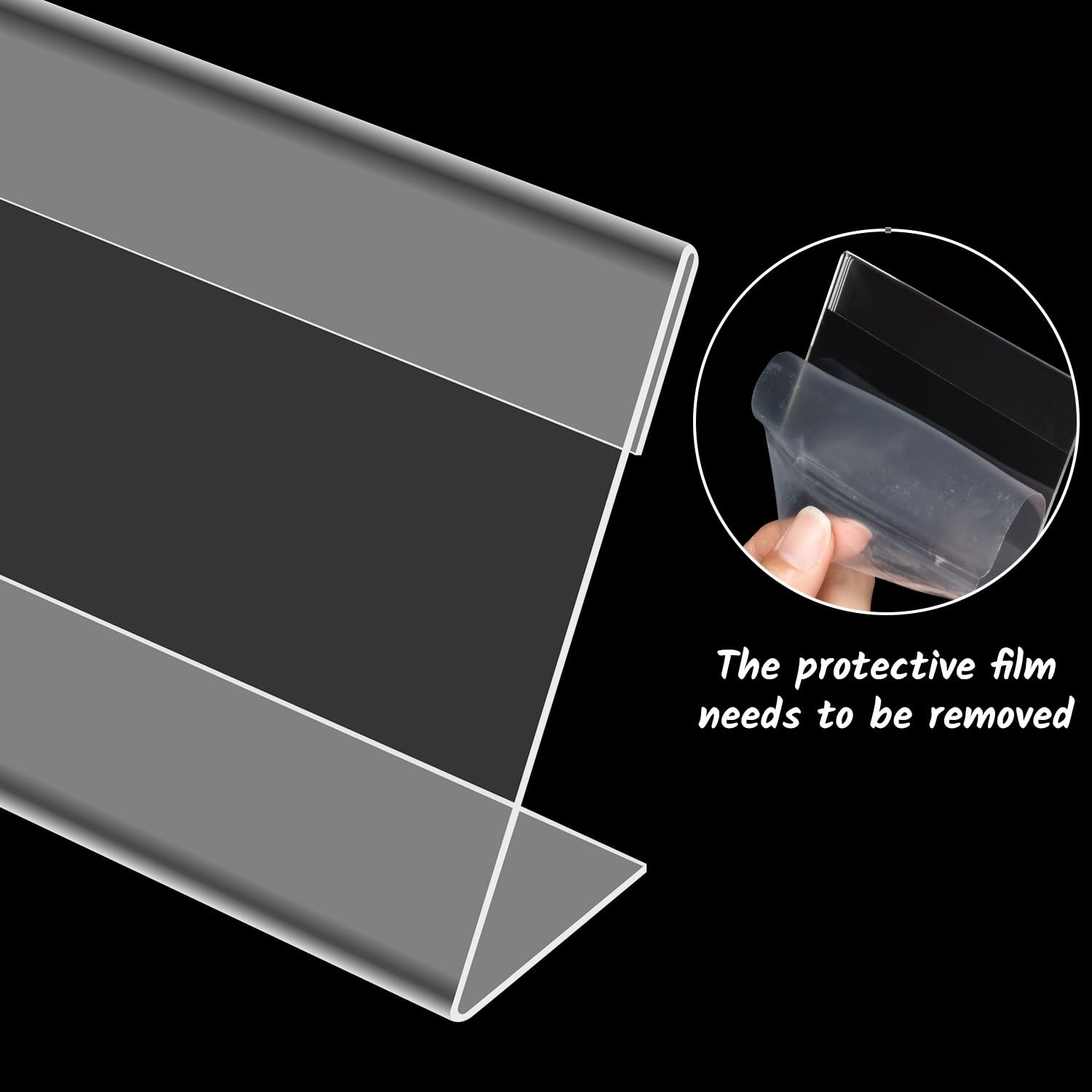 30 Pack Acrylic Photo Frames 2.5x 3.5 Inches Clear Picture Plastic…