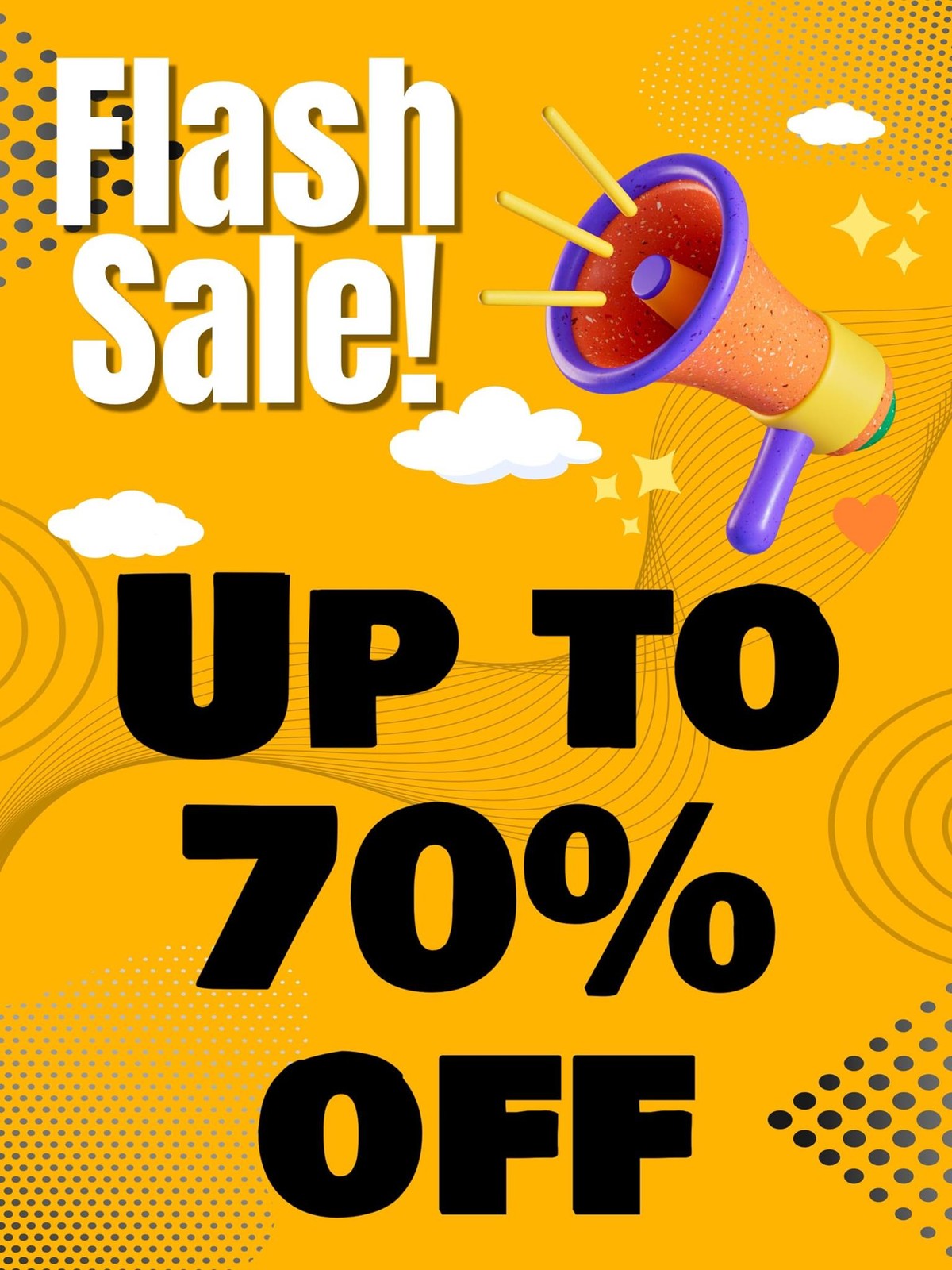 Promotional Up To 70% | Full Color Vertical Vinyl Display Banner with Grommets