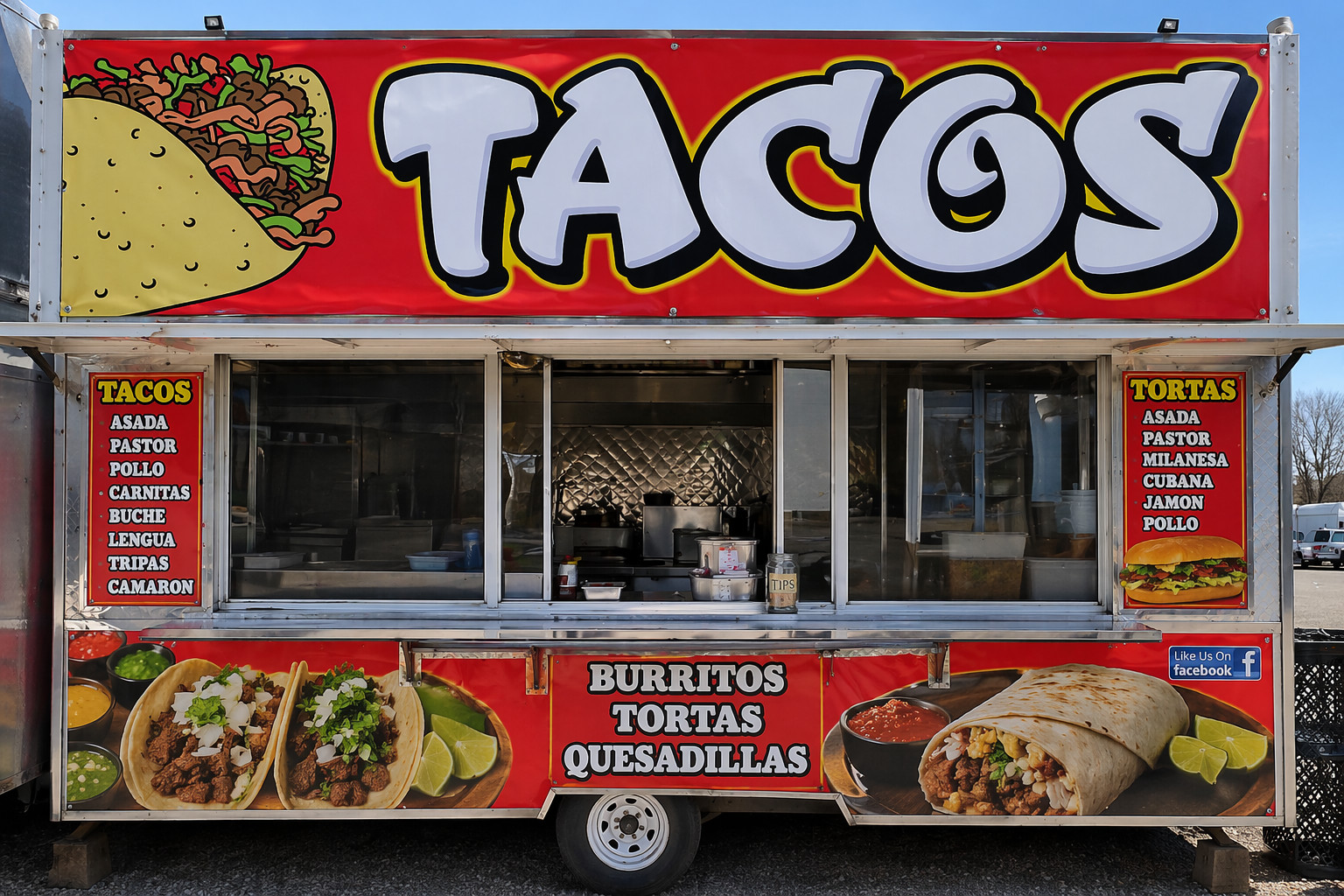 Taco Tacos Vinyl Banner Sign – Concession – 15oz Heavy Duty