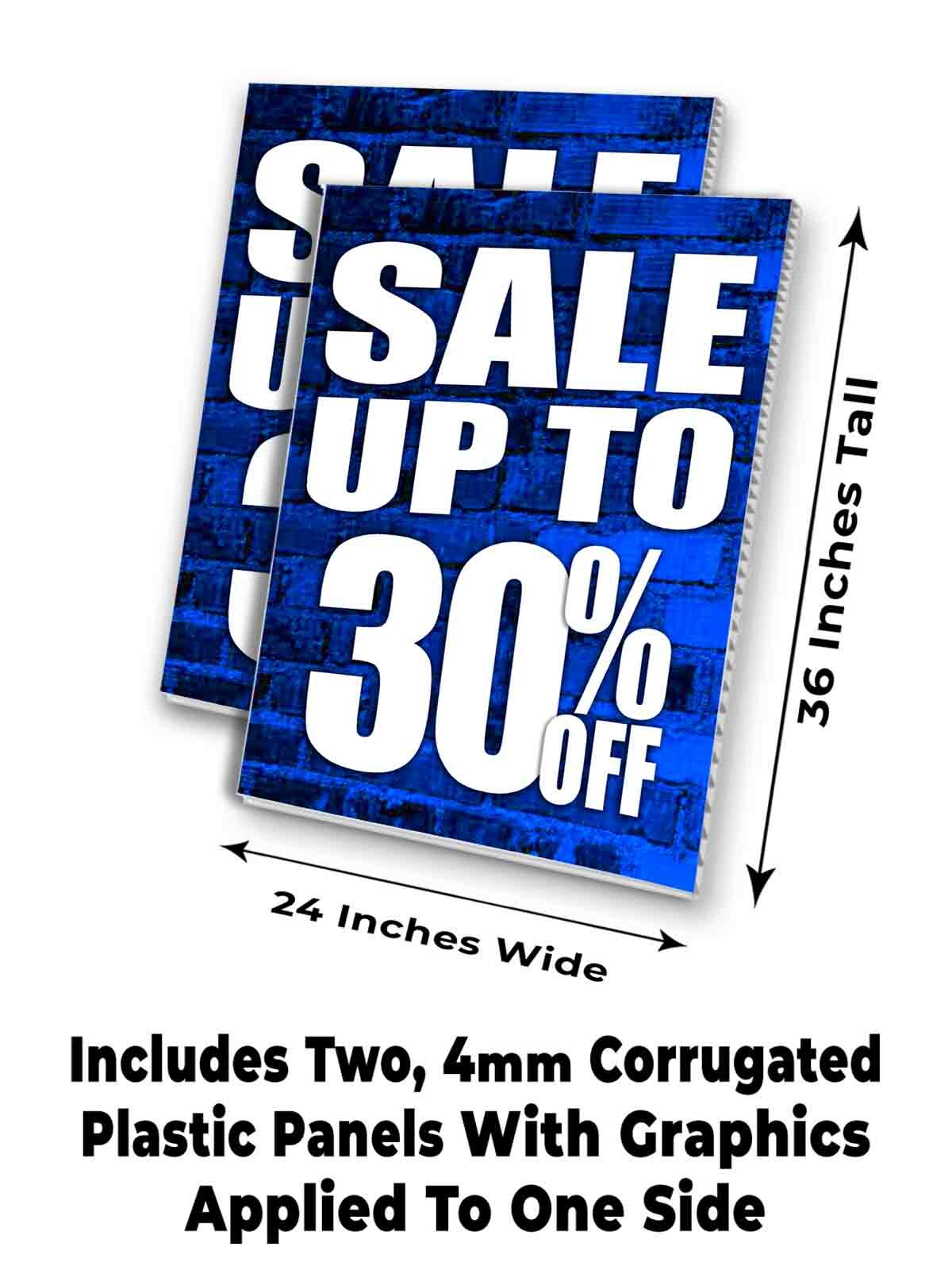 Sale Up To 30% Off Signicade 24×36 A Frame Sidewalk Sign Double Sided