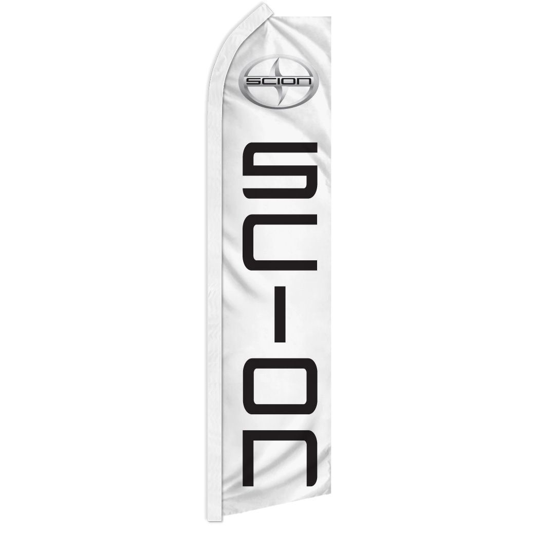 10 x « SCION » advertising super flag swooper banner business sign car auto dealer