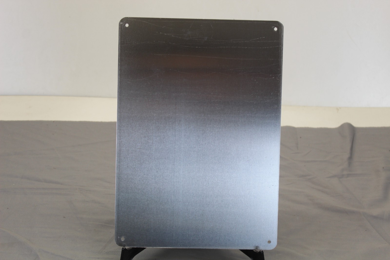 Qty 5 aluminum 14×10 inch vertical NO SMOKING sign