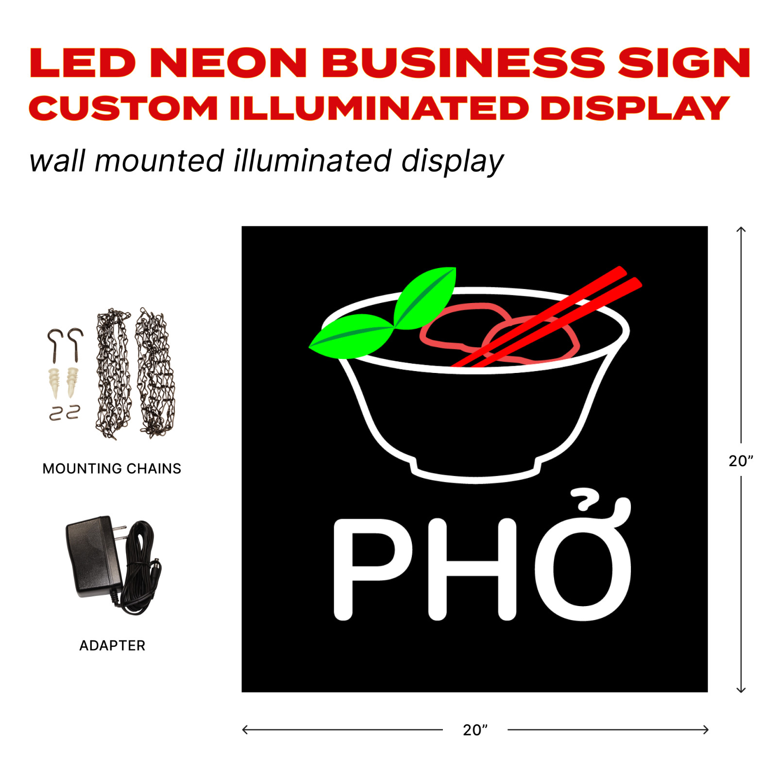 Pro-Lite *NEW* LED NANO SIGN – Pho