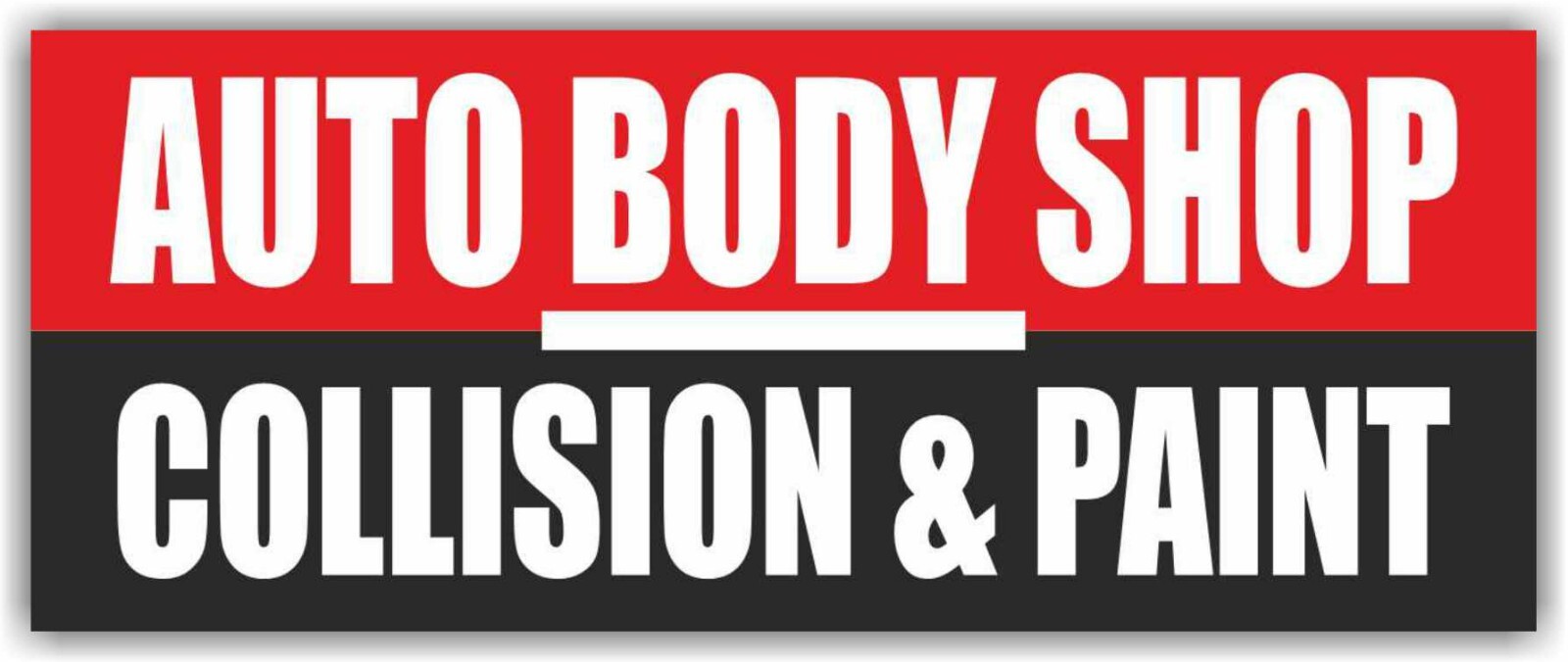 AUTO BODY SHOP COLLISION PAINT Advertising Banner Vinyl Mesh Sign Flag service