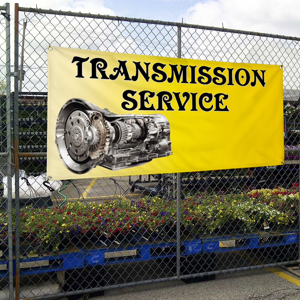 Vinyl Banner Multiple Sizes Transmission Outdoor Advertising Printing Automotive