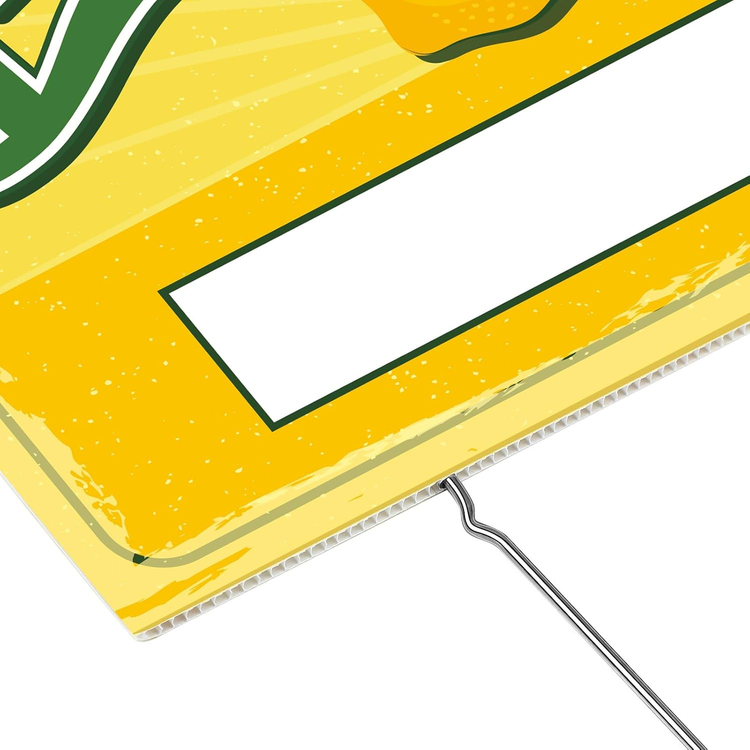 3 Sets 12&Prime; X 16&Prime; Summer Lemonade Yard Sign and Stake Double Sided Corrugated Pla