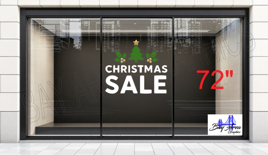 Christmas SALE Window Sticker Oracal 651 Outdoor Retail Vinyl Sign Waterproof🎄
