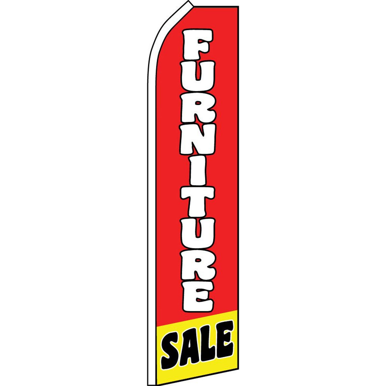 Furniture Sale 2 1/2 ft X 11 1/2 ft Swooper Flag