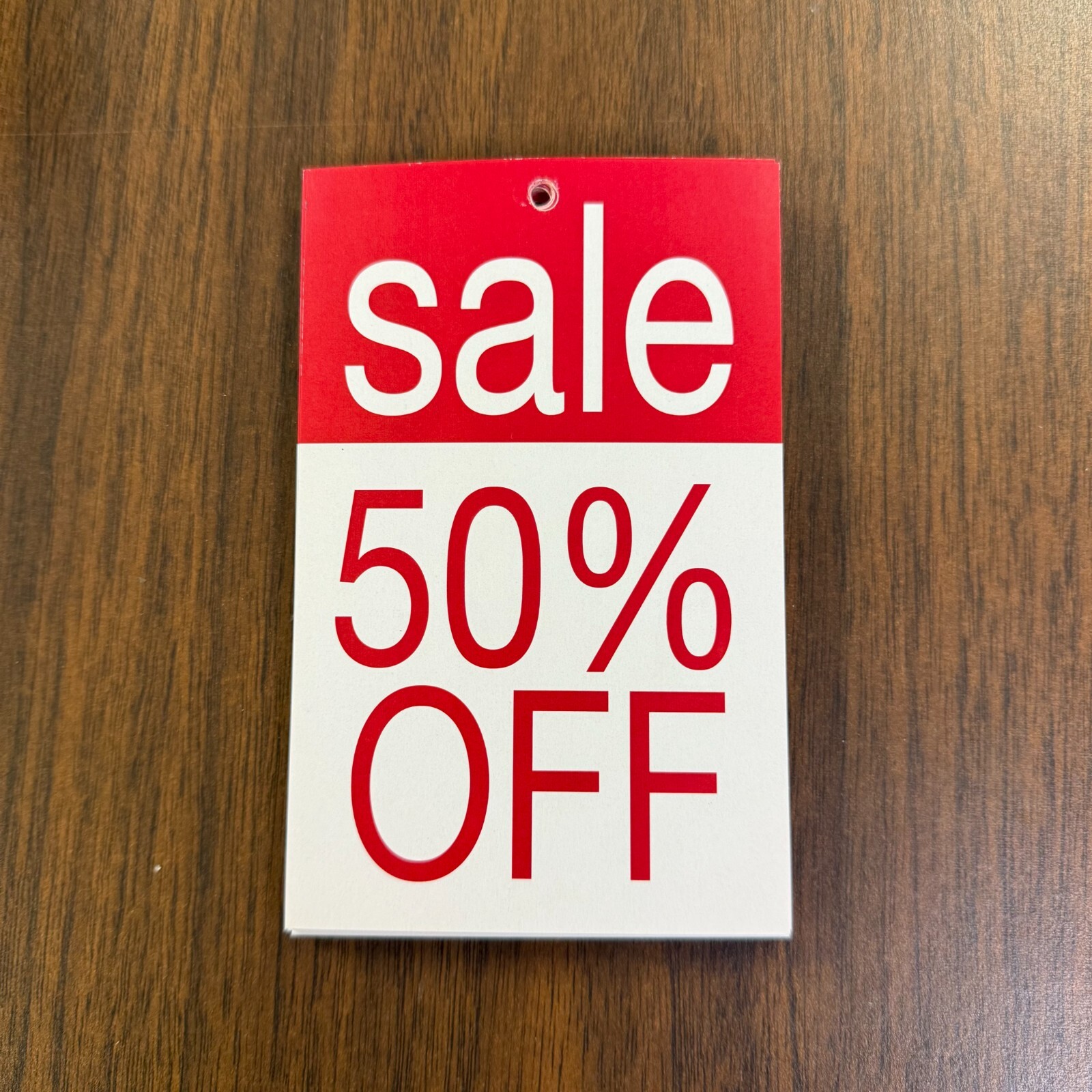 Sale 50% off Price tags for Retail with hole -3.5&Prime;w x 5&Prime;H-20 pieces