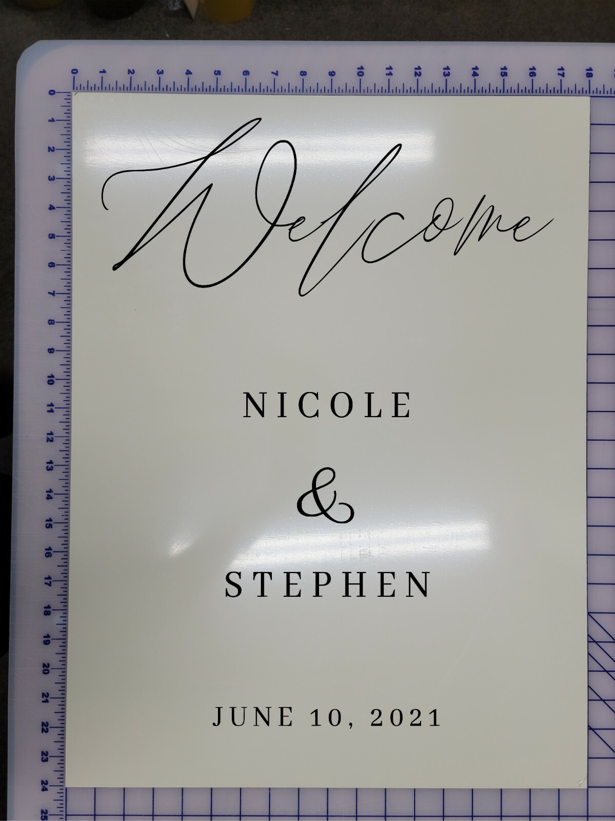 24×18 Aluminum CUSTOM SIGN A-Frame Sidewalk Signicade Sign Insert Outdoor