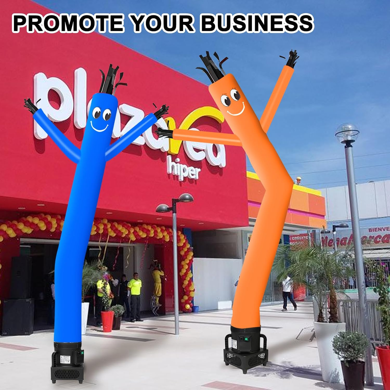 6FT Fly Puppet Dancer with 1/3Hp Blower Complete Set (Orange)