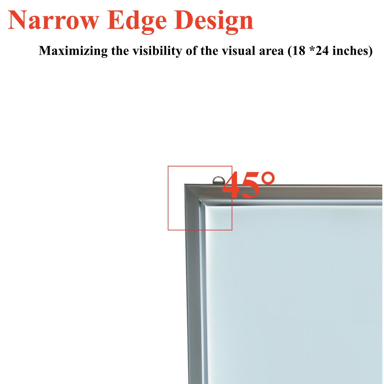 18&Prime;x24&Prime; LED Backlit Movie Poster Art Picture Frame Light Box Advertising Display
