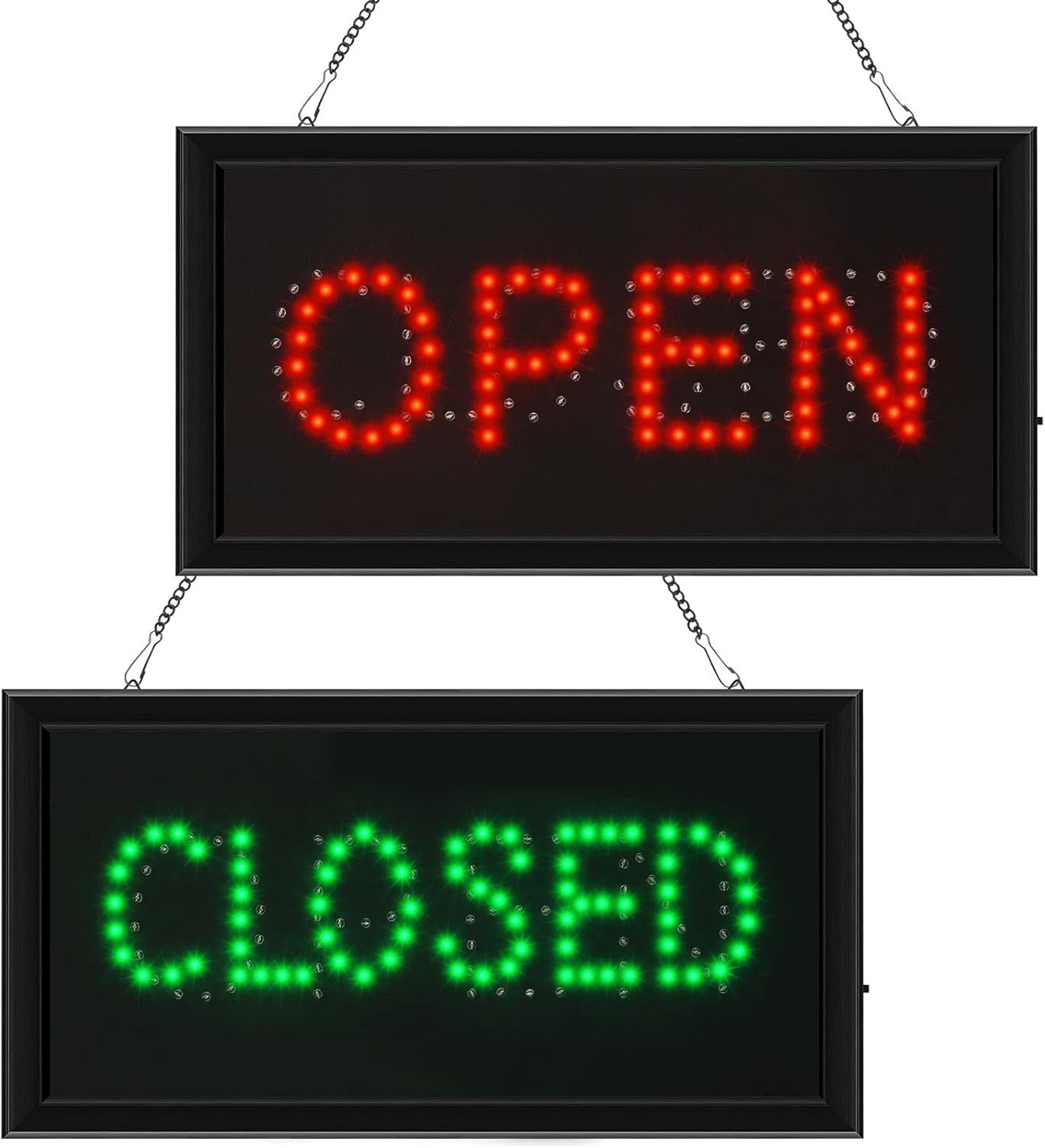 Open/Closed LED Sign Light Store Shop Business Sign Display Shop For Bar Store