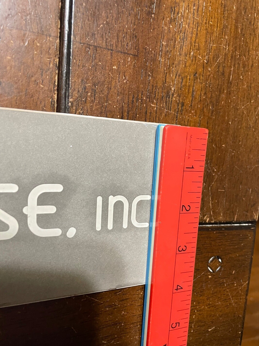 The Anchorage House Inc. Plastic Sign. Oxford, Mississippi