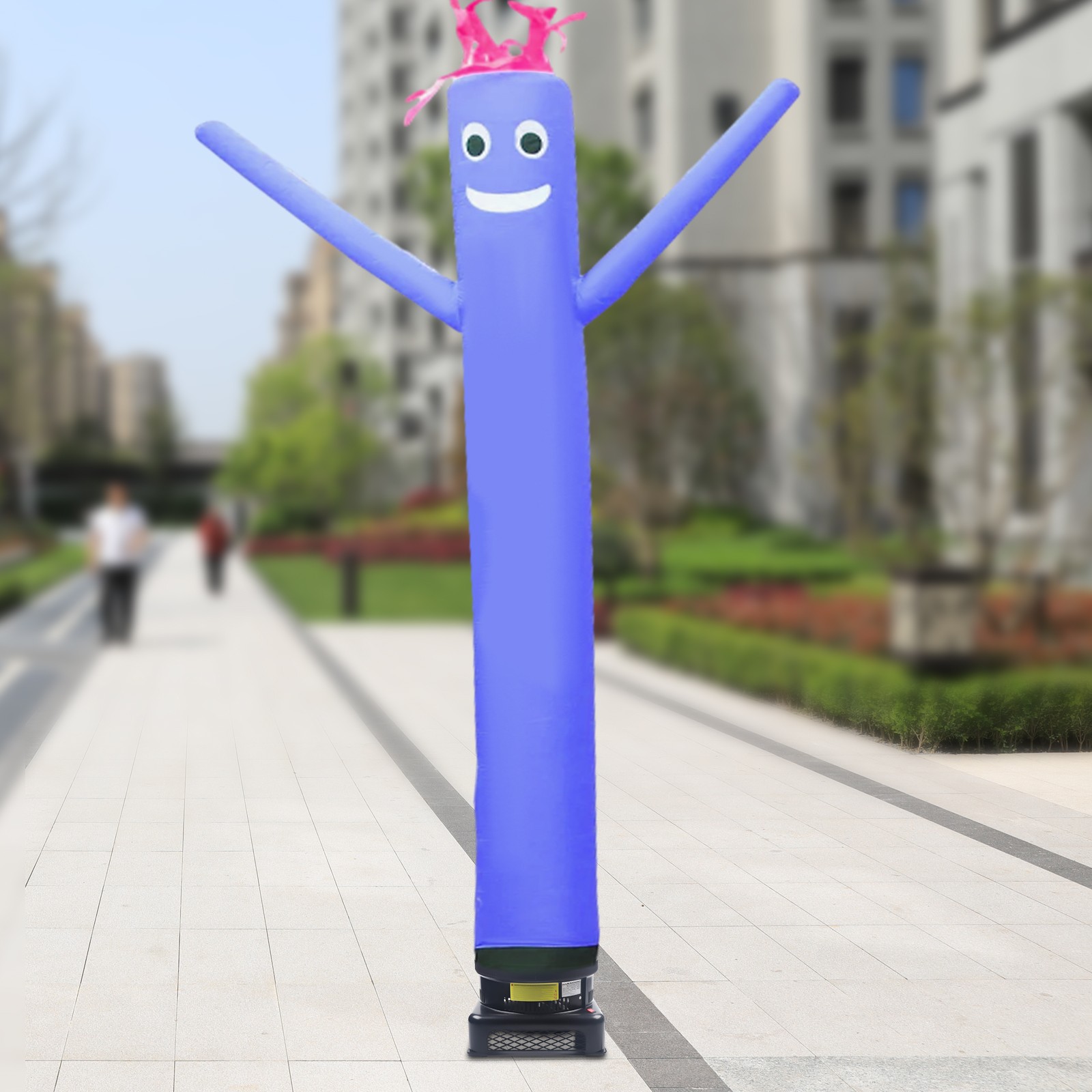 17&Prime; Inflatable Air Blower Fan For Advertising Wind Tube Air Puppet Sky Man Dance