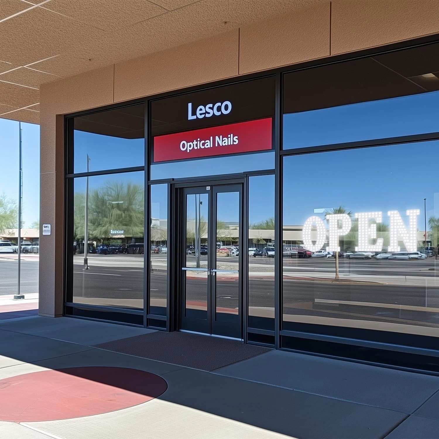 High Visibility 41&Prime;x15&Prime; Jumbo LED Open Sign – Built to Last Storefront Display