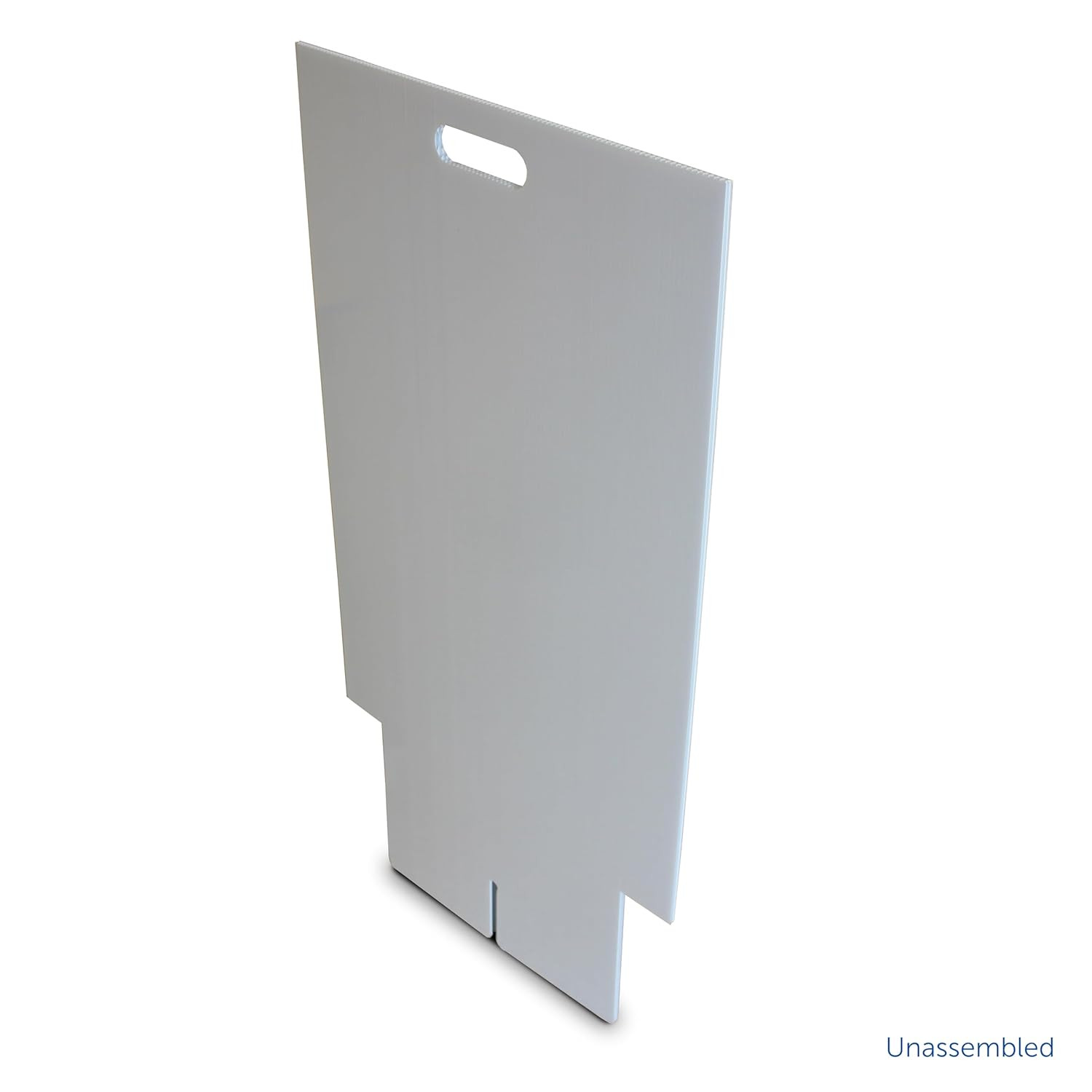 35.5&Prime;X 23&Prime; Double- Sided Corrugated Plastic Dry Erase Marquee Easel, Signboard,