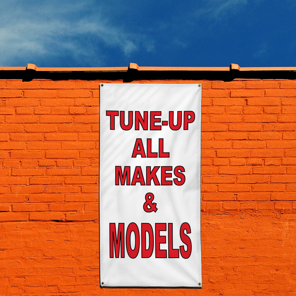 Vertical Vinyl Banner Multiple Sizes Outdoor Weatherproof Industrial Yard Signs