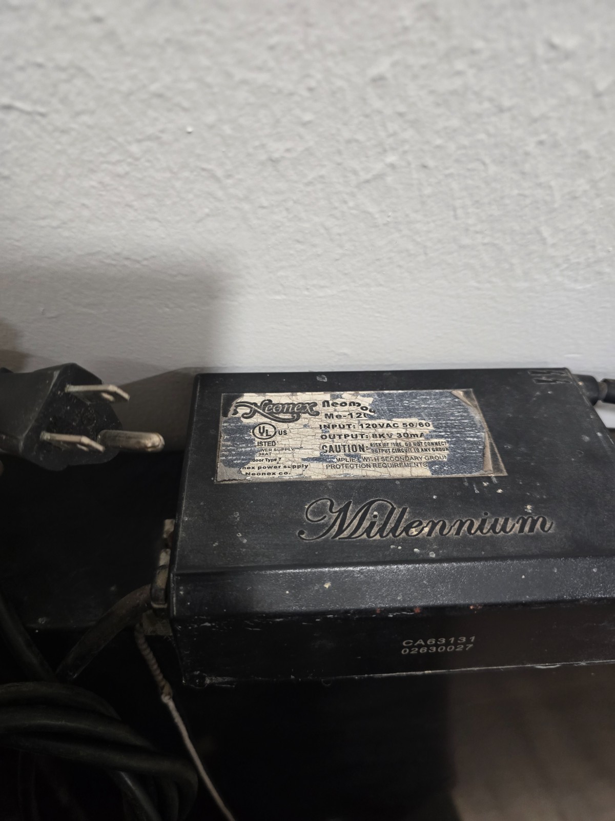 Neonex Millennium Me-120 Series, Free Wine Tasting Open Sign, TESTED, #006
