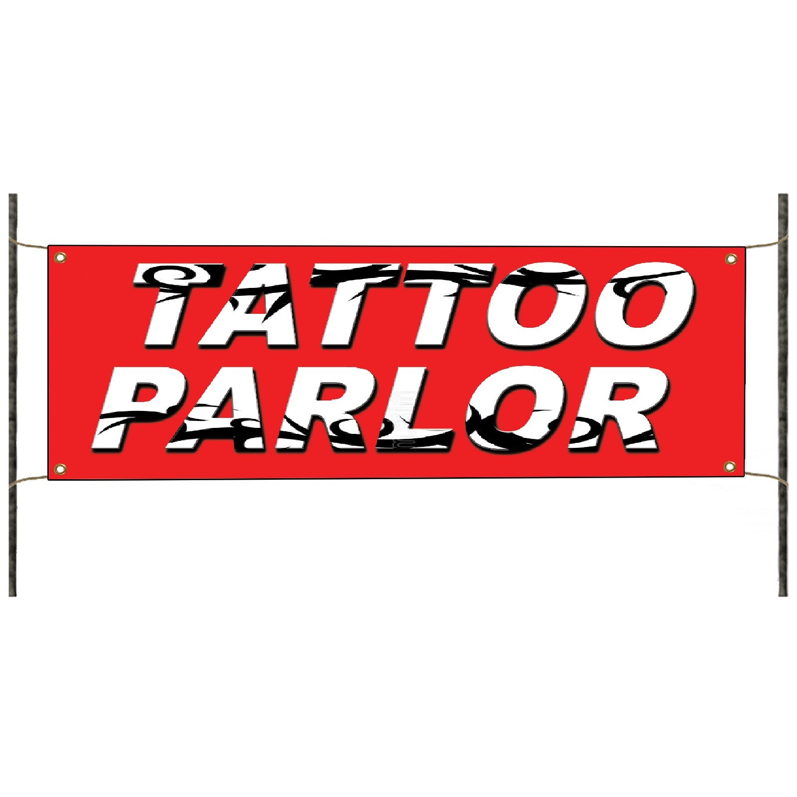 Tattoo Parlor Artist Body Art Advertising Vinyl Banner Sign With Metal Grommets