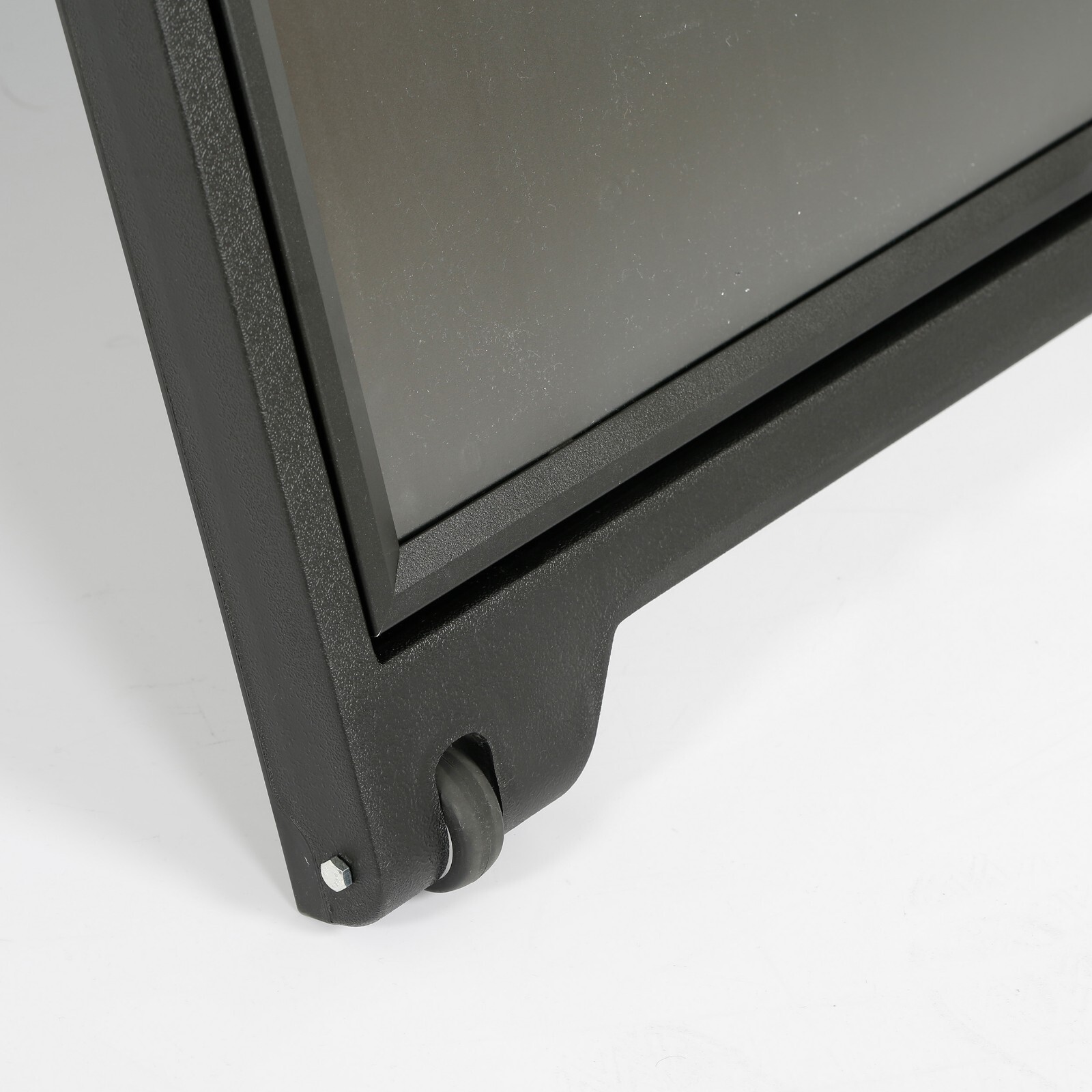 Sandwich Board Street SignPro without LENS Cover A-Frame 24×36&Prime; Black