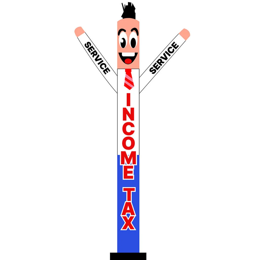 20ft Income Tax Air Dancer Without Arrow