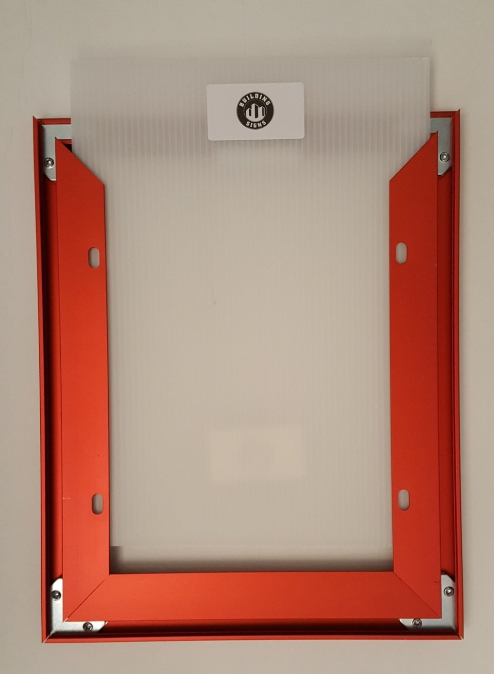 Inspection frame 8.5&Prime; X 11&Prime; RED ( Heavy Duty – Aluminum)-REF24-1027