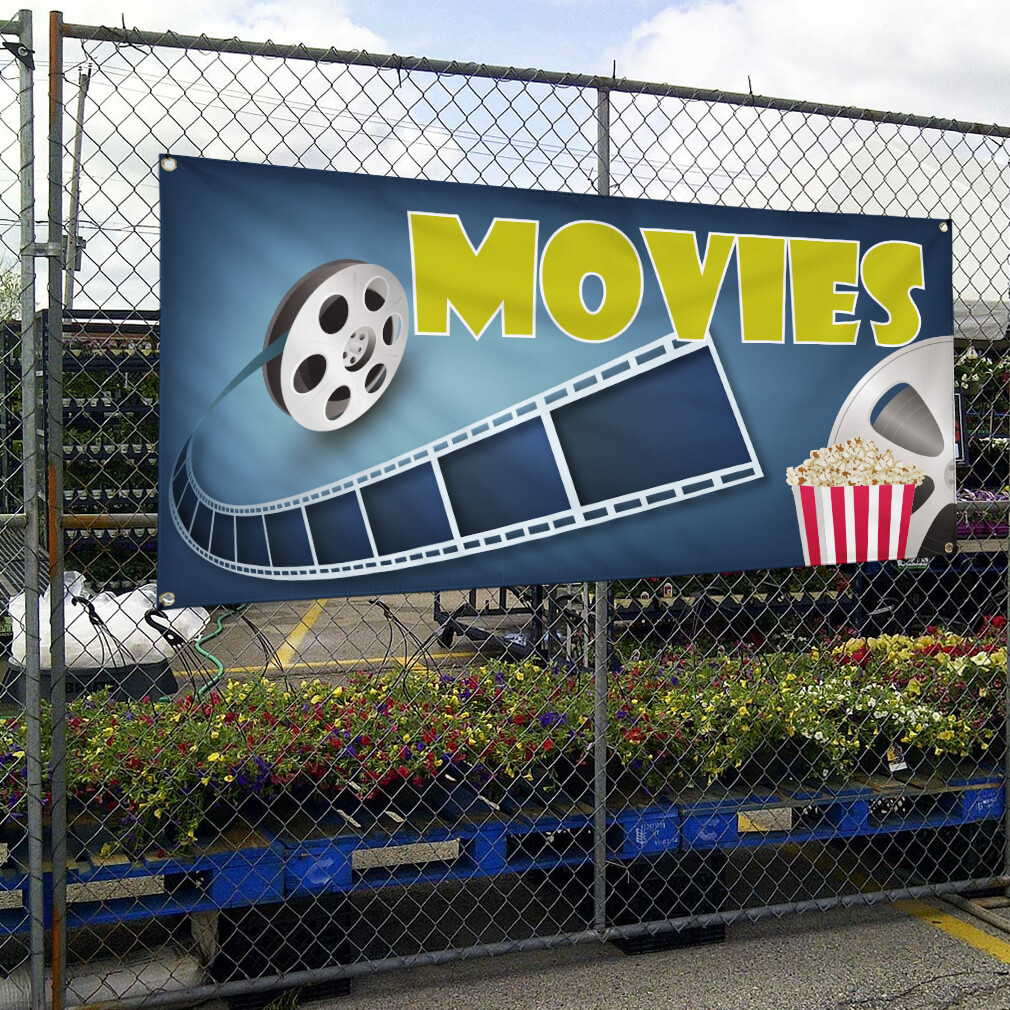 Vinyl Banner Multiple Sizes Movie Outdoor Advertising Printing Lifestyle Outdoor