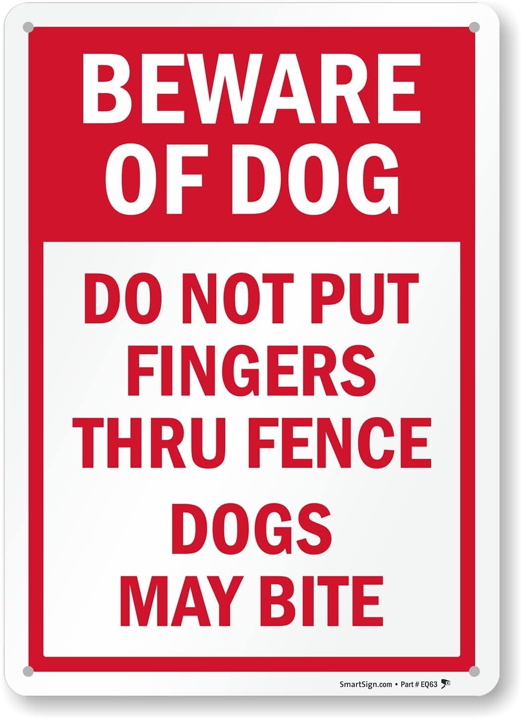 SmartSign 14 x 10 inch 10" x 14", 10&Prime; x 14&Prime; Non-Reflective Aluminum