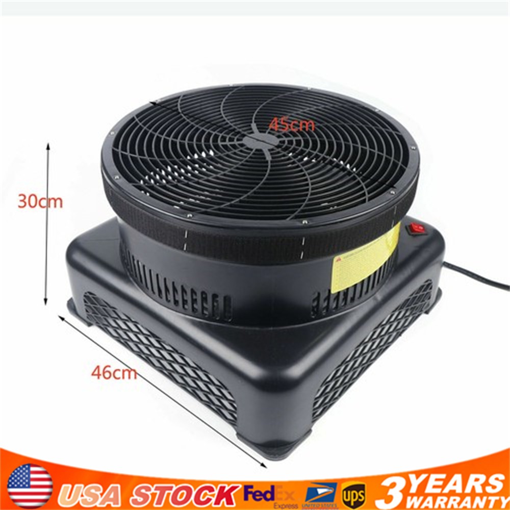 18&Prime; Air Blower Fan Fit Outdoor Inflatable Dancer Wind Tube Man Puppet Fly Guy