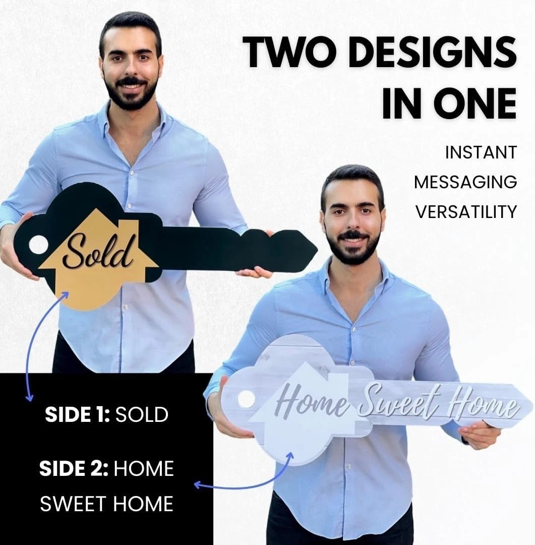 Photo-Ready 30 » Sold Sign & &lsquo;Home Sweet Home&rsquo; Prop – Realtor Marketing Tool