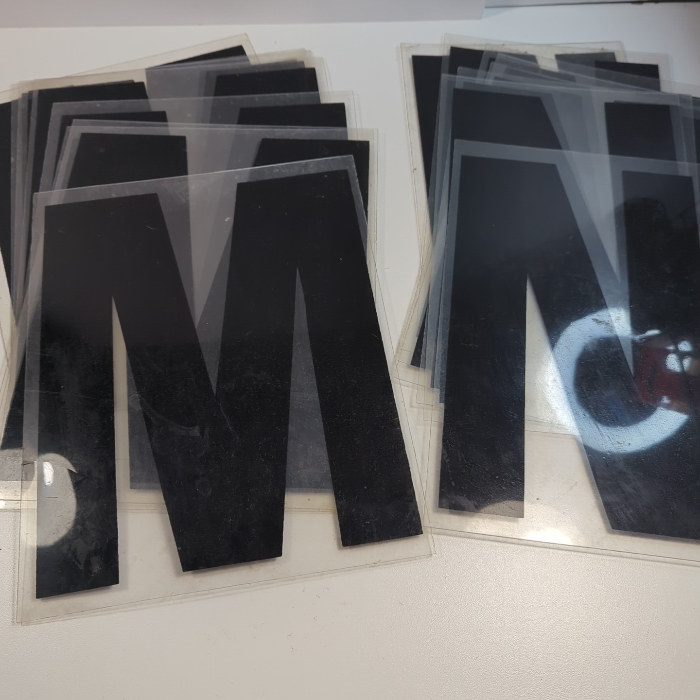 11&Prime; Black Marquee Sign Letter Complete Alphabet Commercial Outdoor Store Plastic