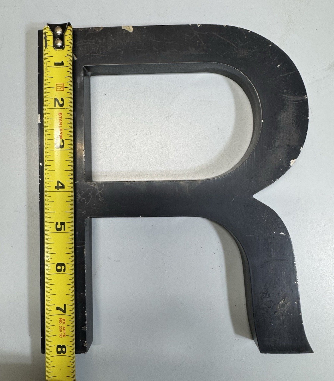 Gemini Inc 8” Cast Aluminum Architectural Letter Sign Black Commercial Letters