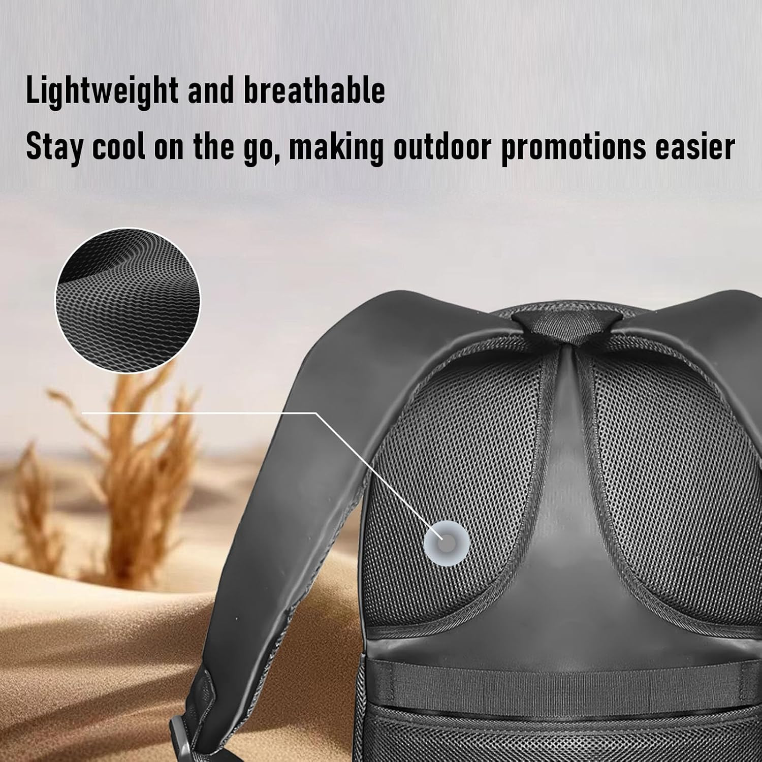 3D Hologram Fan LED Backpack, 1080 X 448 Holographic Projector Advertising Bag w