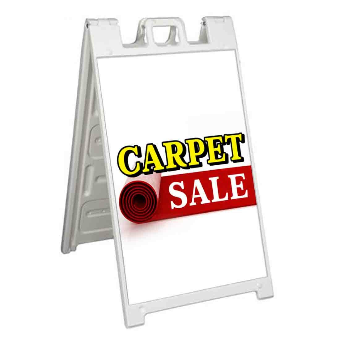 CARPET SPECIAL Signicade 24×36 Aframe Sidewalk Sign Banner Decal RENNOVATIONS