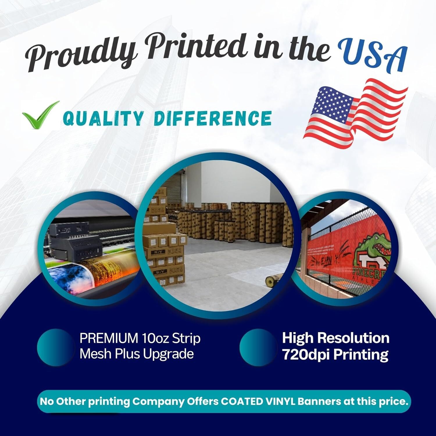 Custom Mesh Banner, Strip Mesh perforated Air Flow Vinyl, For Windy Fence Sign