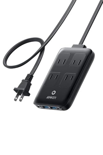 Anker 8-in-1 20W USB Charging Station 4 USB-C and 2 USB-A Ports 1.5m Extension